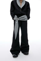 Houndstooth Bow Sweatpants