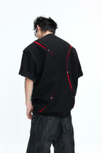 Deconstructed Print T-Shirt