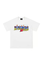 Flame Embroidered Loose Fit Tee