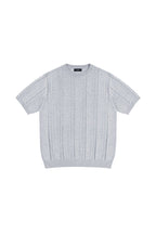 Linen Blend Knit T-Shirt