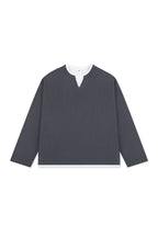 Waffle Layered Henley Long Sleeve - EU Only