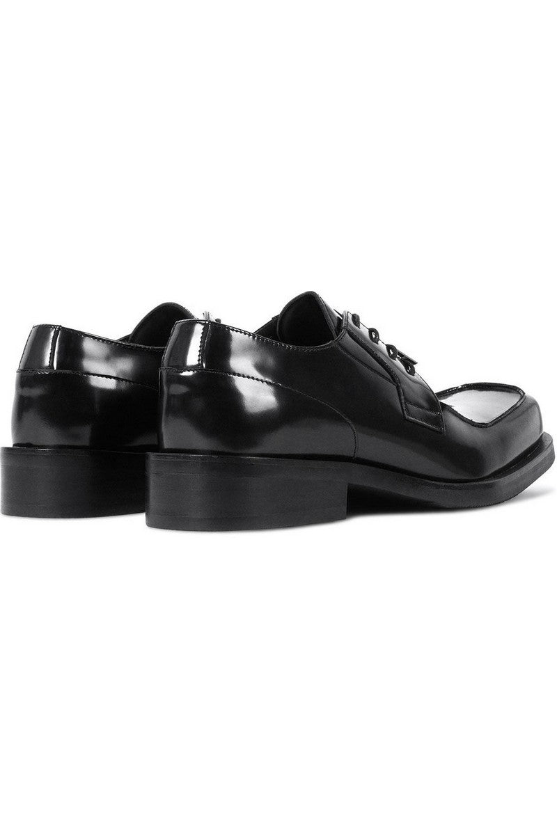 Square-Toe Derby Shoes