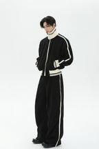 Colorblock Striped Sweatpants