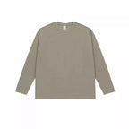 Heavyweight Cotton Basic Long Sleeve T-Shirt