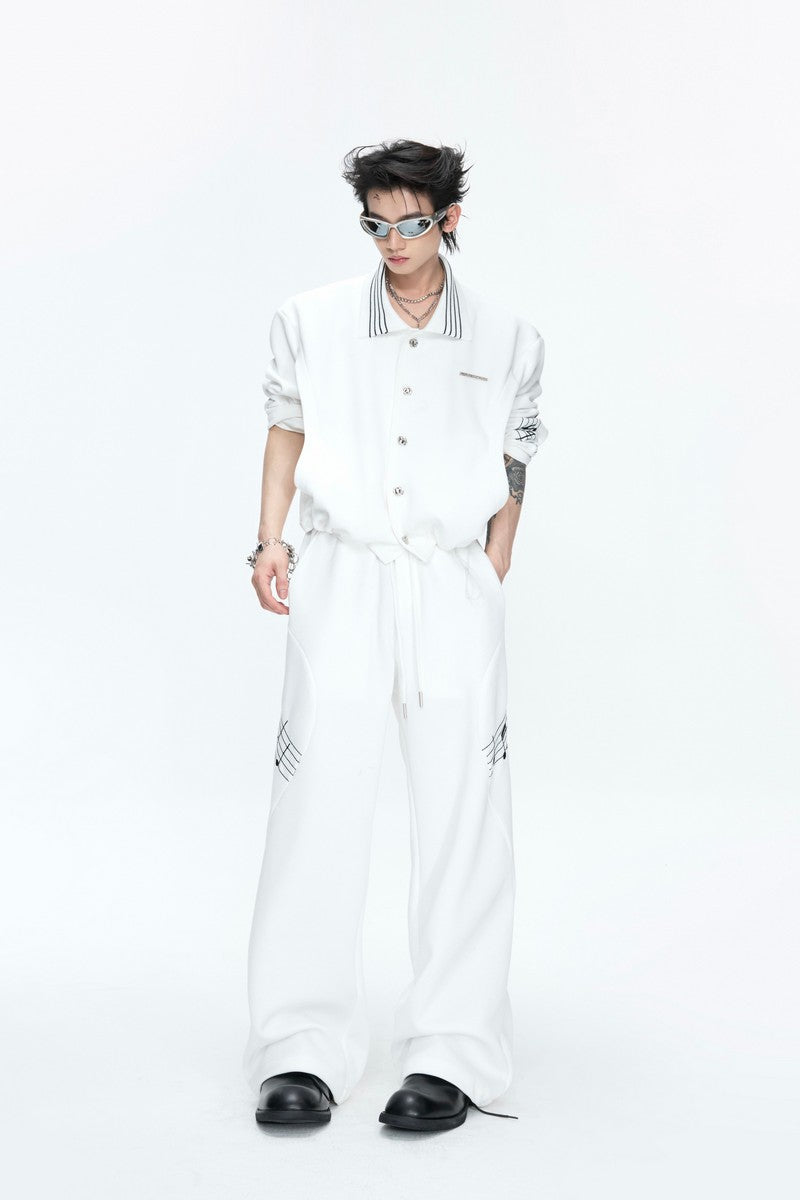 Embroidered Musical Trousers