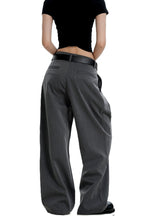 Draped Pleated Trousers