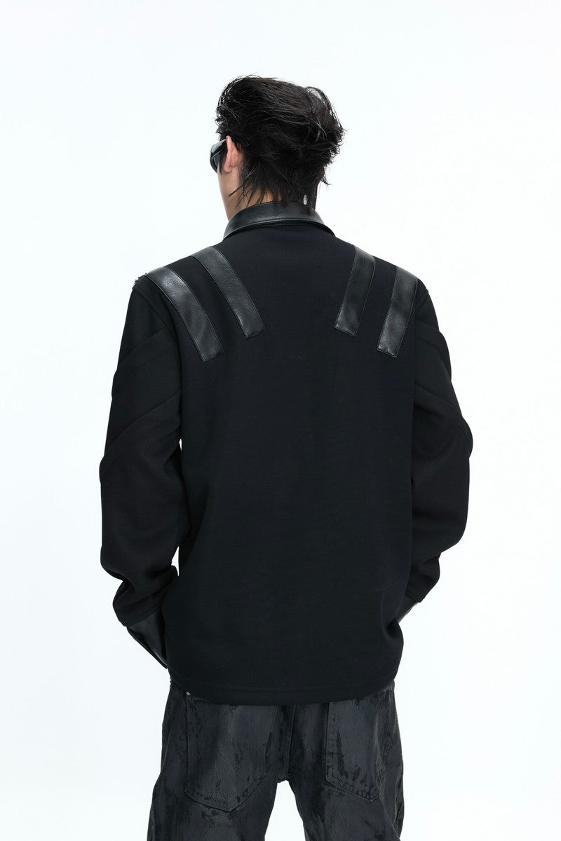 Embroidered Buckle Polo Shirt