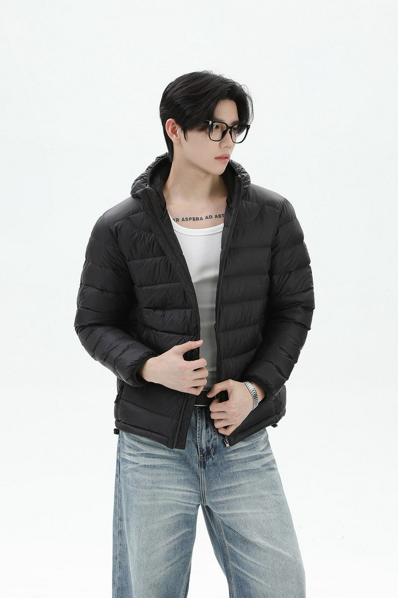 Hooded Quilted Puffer Jacket