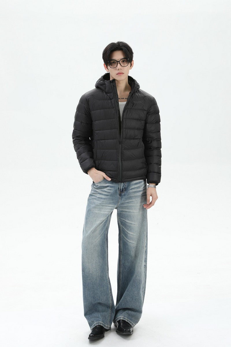Hooded Quilted Puffer Jacket