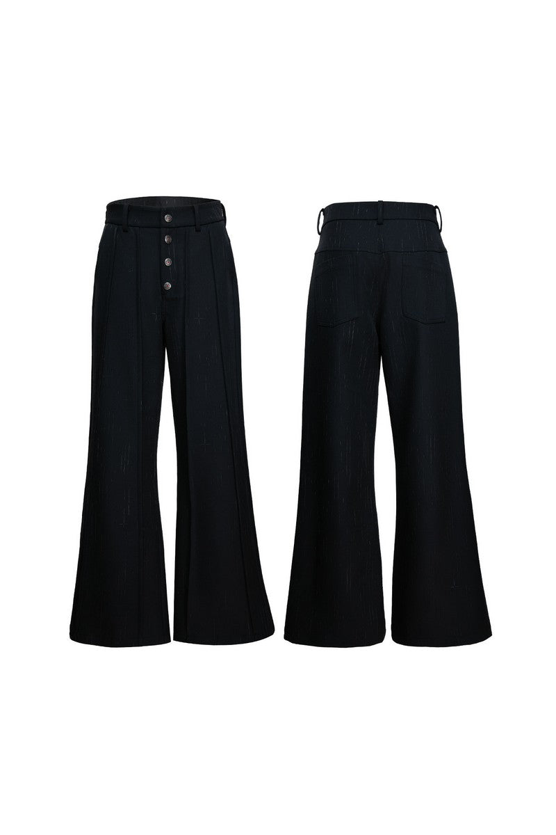 Pleated Double Suit Trousers