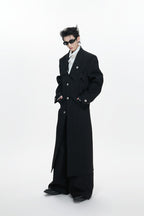 Tailored Split Hem Overcoat