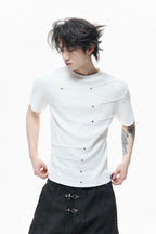 Studded Crewneck T-Shirt