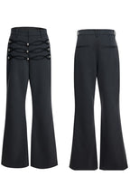 Napoleon Striped Flared Trousers