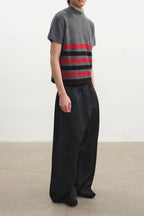 Striped Knit Tee