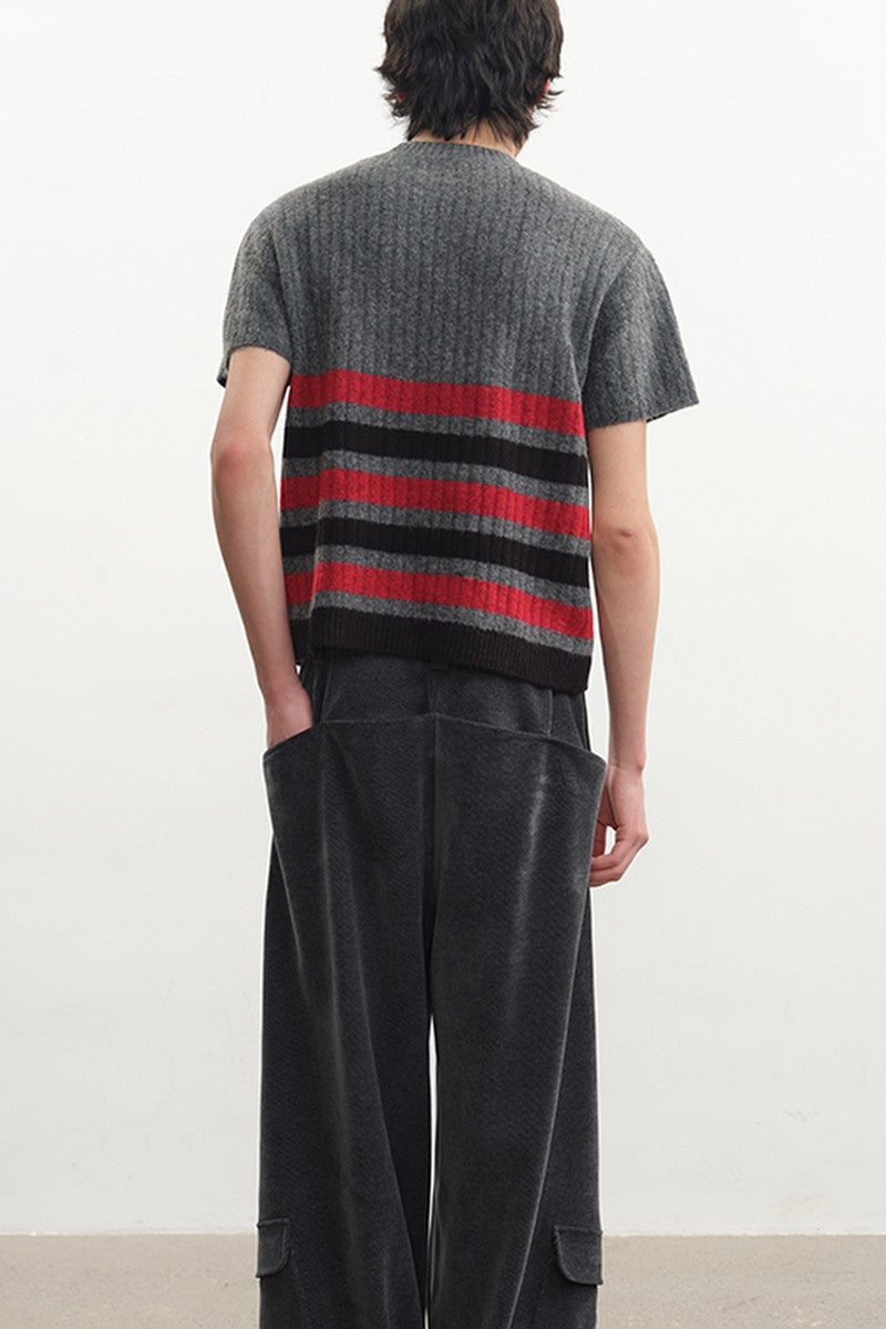 Washed Side Pocket Pants