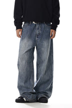 Washed Wide Jeans