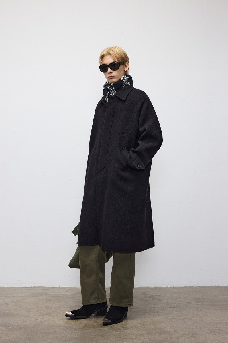 Reversible Wool Overcoat