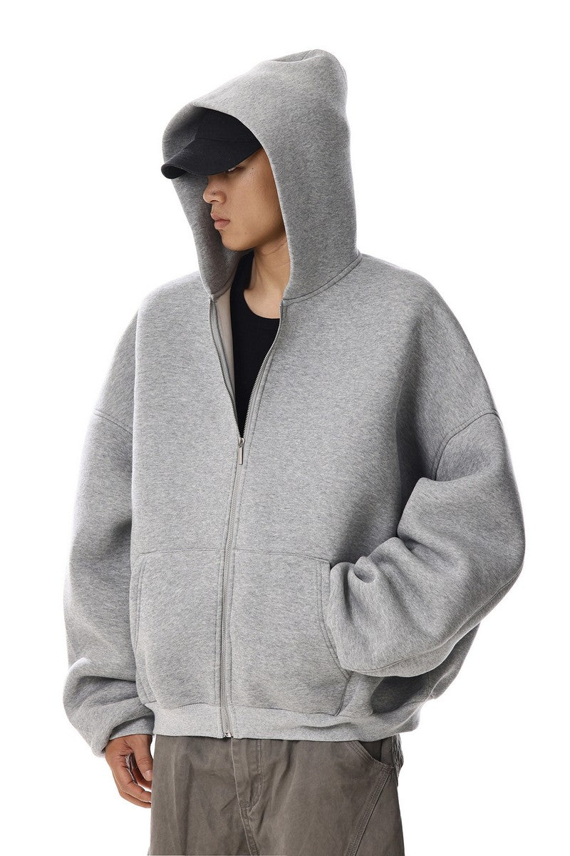 Heavy Zip-Up Hoodie