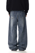 Washed Wide Jeans