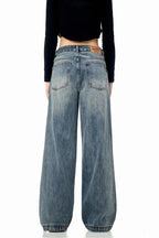 Straight Leg Wide Jeans