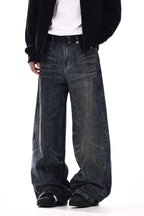 Vintage Washed Wrinkle Jeans - EU Only