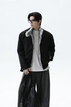 Fleece Lined Harrington Jacket