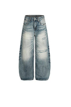Distressed Scythe Baggy Jeans