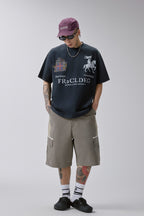 Distressed Badge T-Shirt