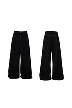 Braided Loose Suit Trousers