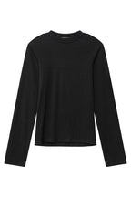 Tencel Fitted Raglan Long Sleeve Tee