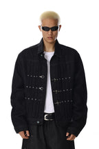Vintage Buckle Denim Jacket