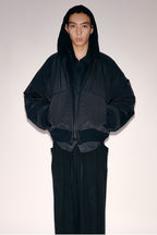 Oversized Reversible Nylon Bomber