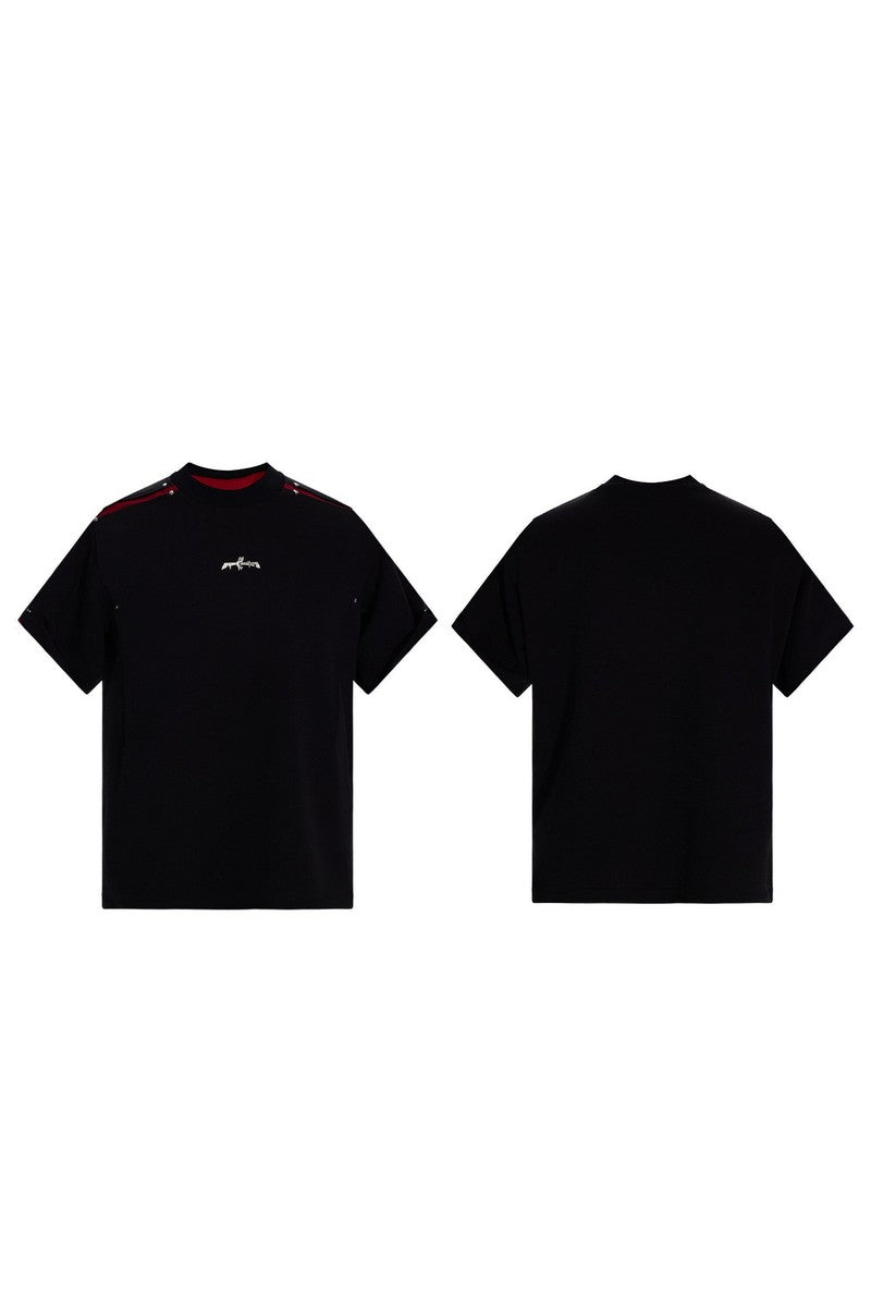 Contrast Crewneck T-Shirt