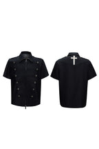 Double Breasted Polo Shirt