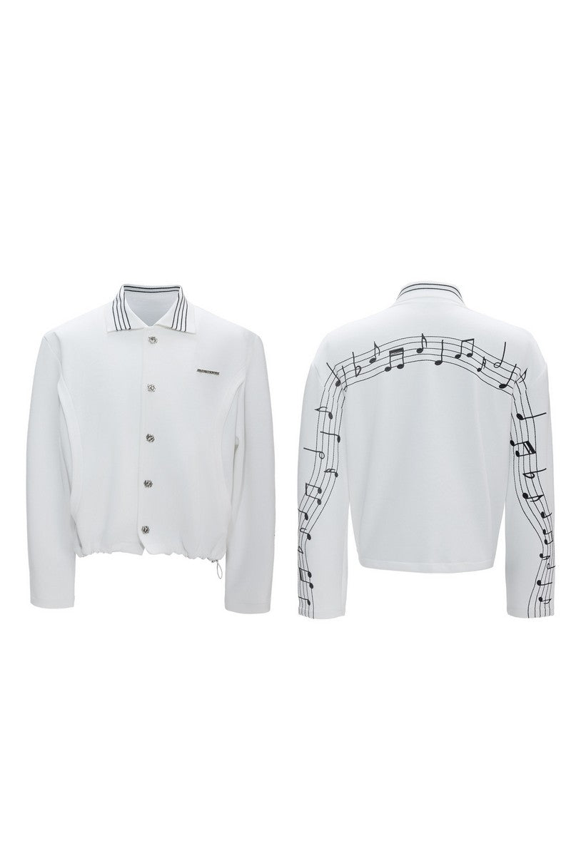 Embroidered Musical Jacket