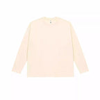 Heavyweight Cotton Basic Long Sleeve T-Shirt