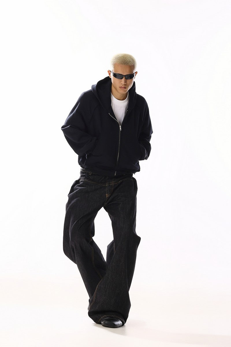 Raw Blade Cut Jeans