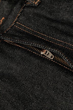 Raw Denim Straight Jeans