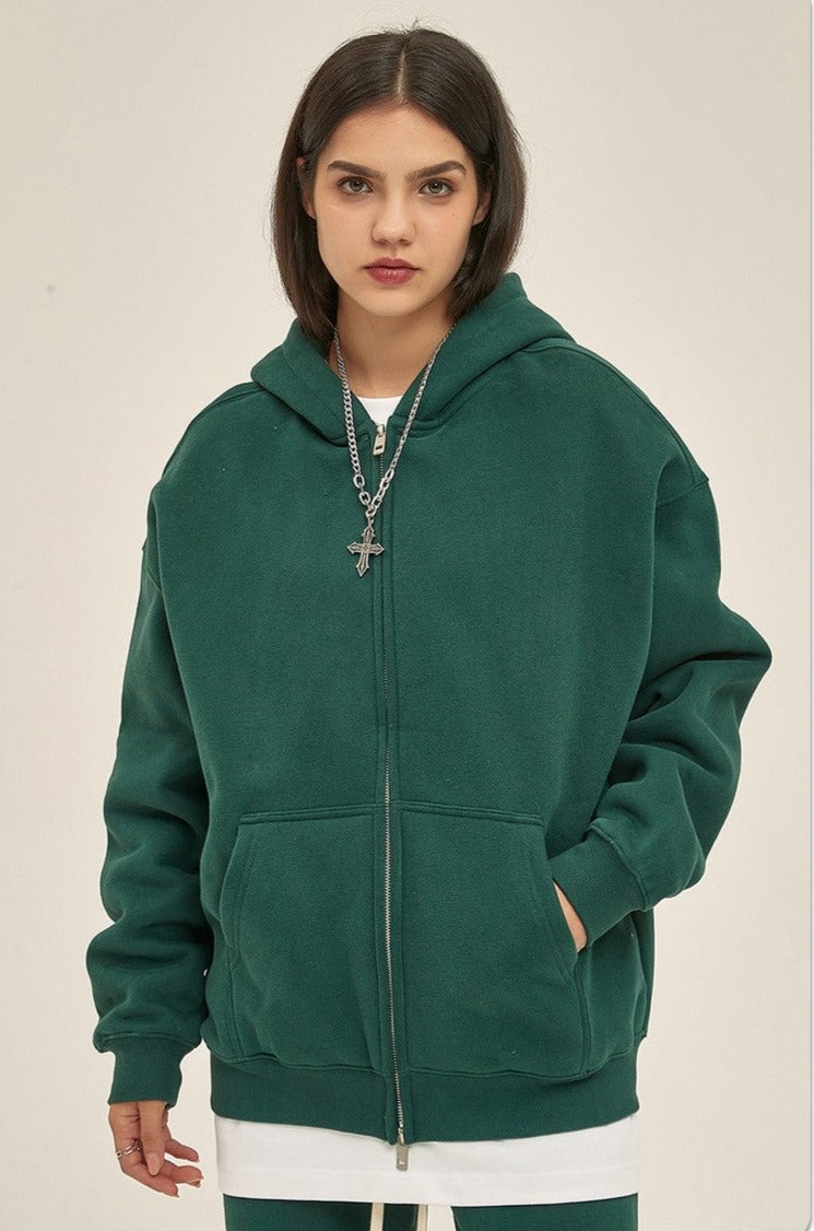 Fleece Zip Up Hoodie - EU Only