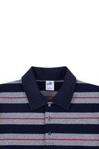 Heavyweight Striped Polo Tee - EU Only