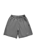 Quick-Dry Basketball Nylon Shorts — Grey front