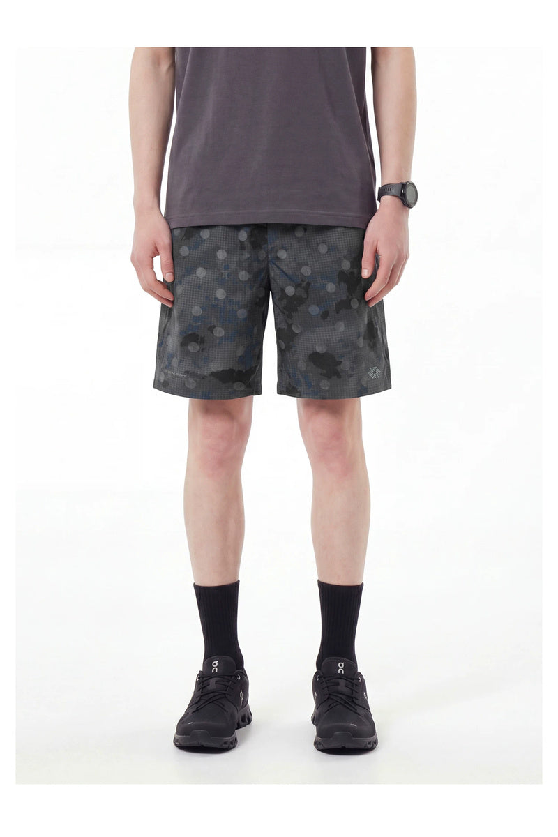 Reflective Camo Beach Shorts — cover
