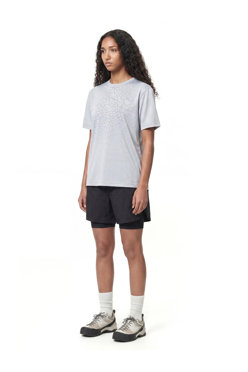 Reflective Leopard Mesh Tee — gallery