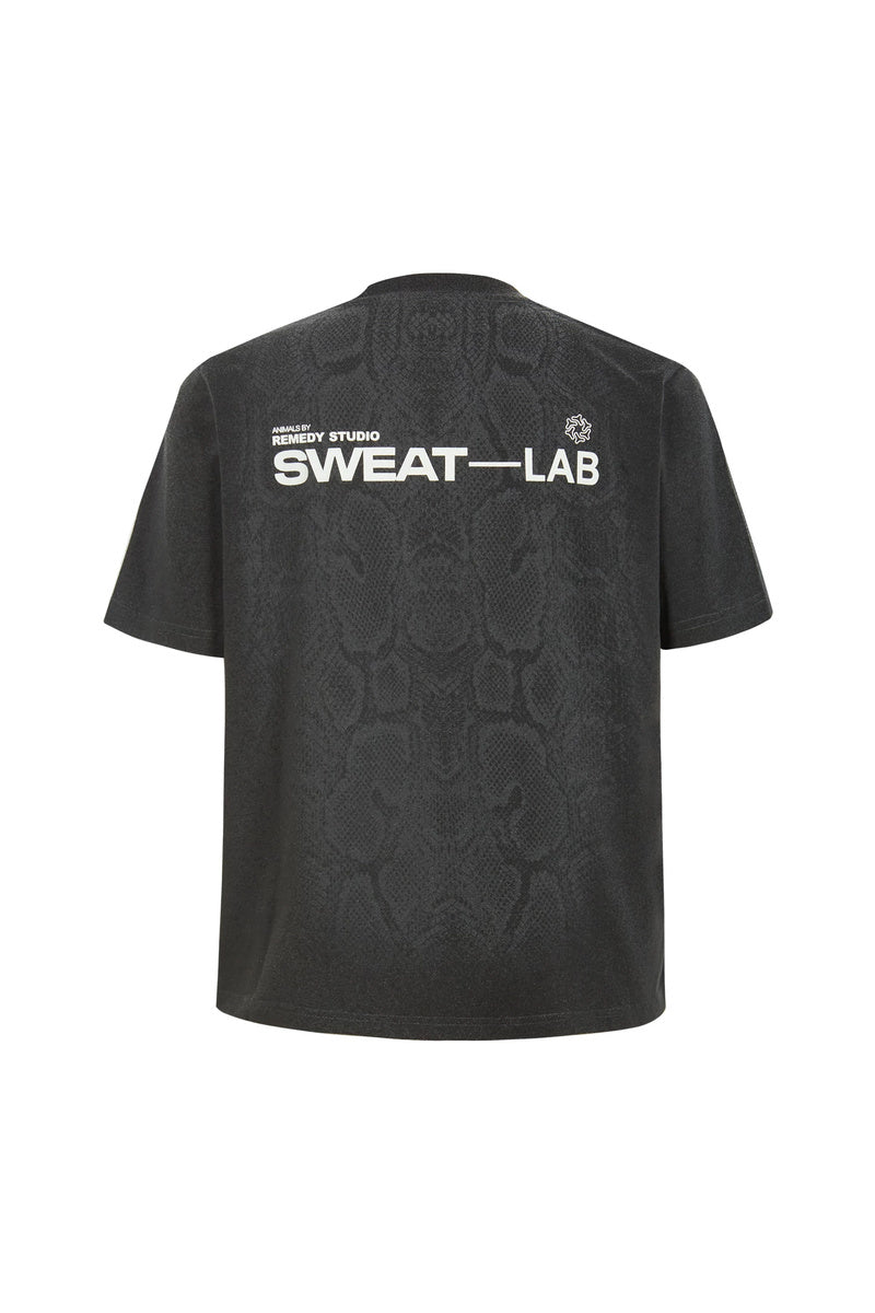 Sweat-Reactive Snakeskin Glow Tee — gallery