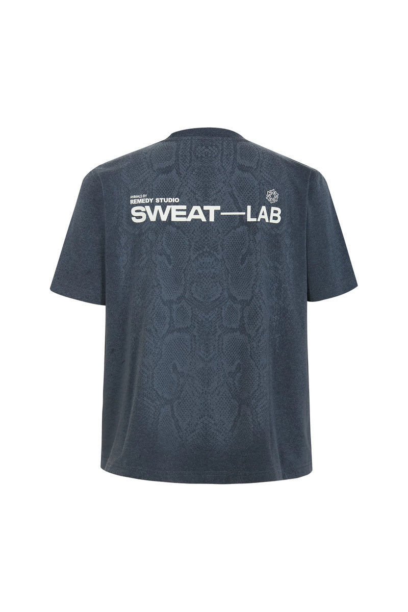 Sweat-Reactive Snakeskin Glow Tee — gallery