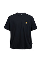 Cargo Pocket Streetwear Tee — Black front