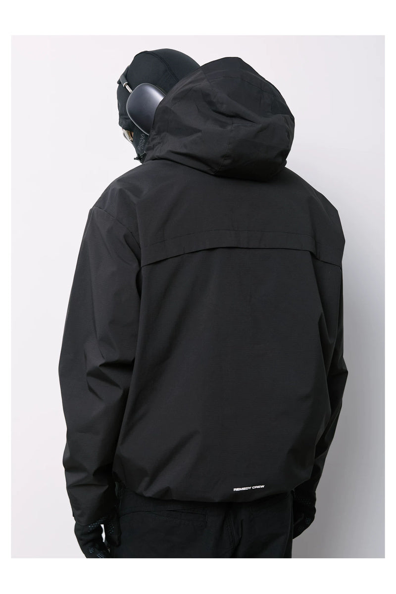 Technical Hooded Shell Jacket — gallery