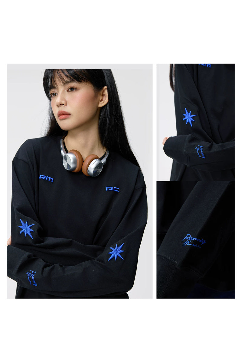 Heavyweight Embroidered Long Sleeve Tee — gallery