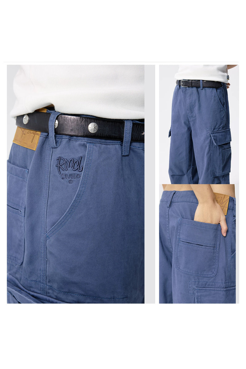 Vintage Washed Workwear Pants — gallery
