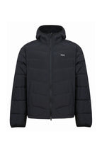 Packable Hooded Down Jacket — Black front